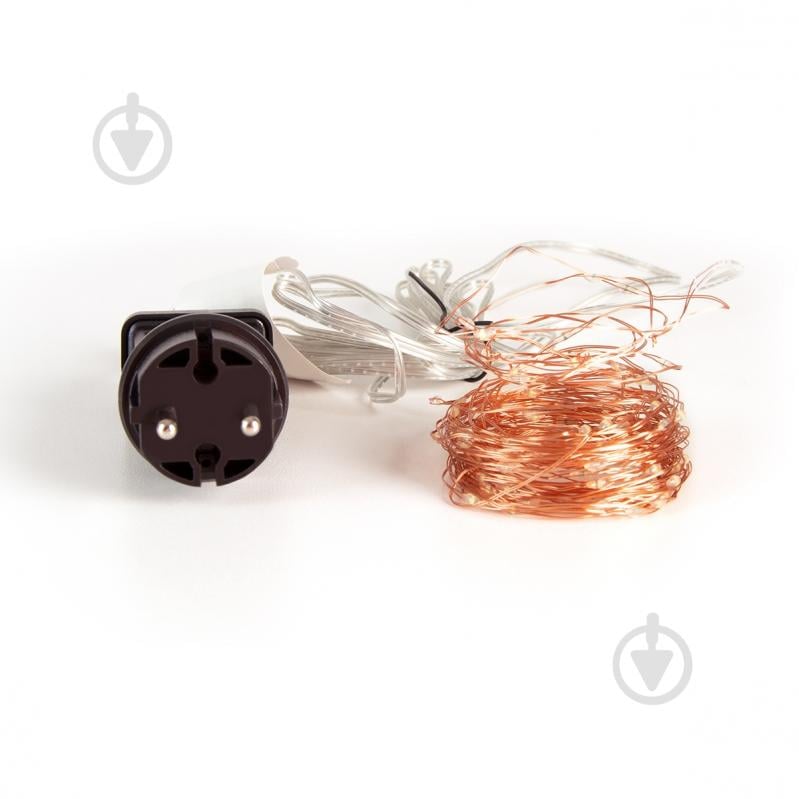 Гирлянда МВМ MY HOME светодиодная (LED) 100 ламп 13 м (DH-LAMP-05 WARM WHITE) - фото 5