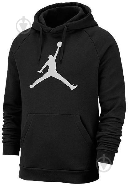 Джемпер Nike NFS M J JUMPMAN LOGO FLC PO DA6801-010 р.3XL черный - фото 1