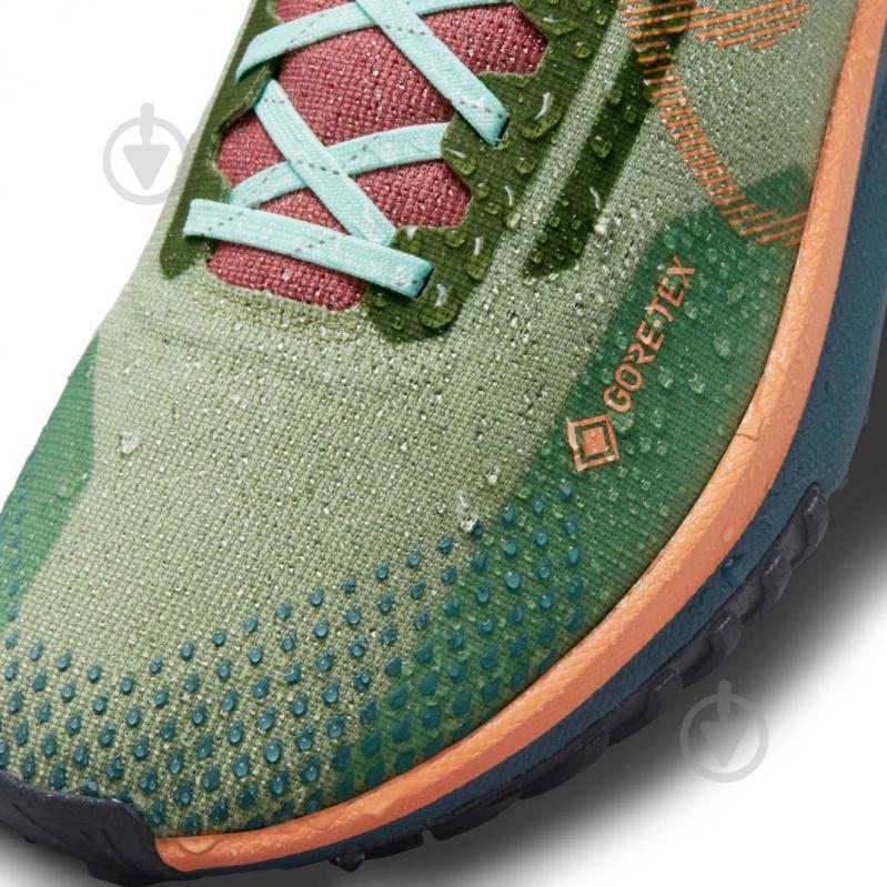 Кросівки чоловічі Nike REACT PEGASUS TRAIL 4 GTX DJ7926-300 р.42,5 зелені - фото 11