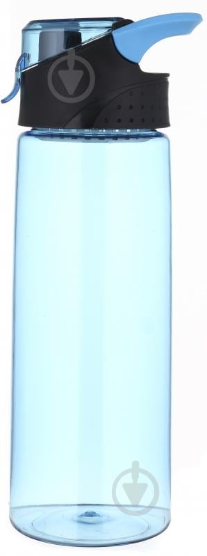 Пляшка для води Basic 660 мл блакитна Smart Kitchen by Flamberg - фото 2