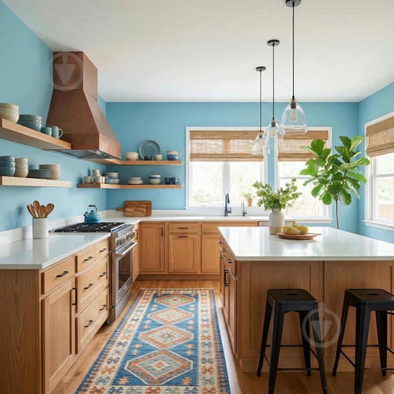 Фарба керамічна MAGNAT PRO Ceramic Superior 7 шовковистий мат NCS S 2030-B10G 0,9 л - фото 5 Фарба керамічна MAGNAT PRO Ceramic Superior 7 шовковистий мат NCS S 2030-B10G 0,9 л - фото 5