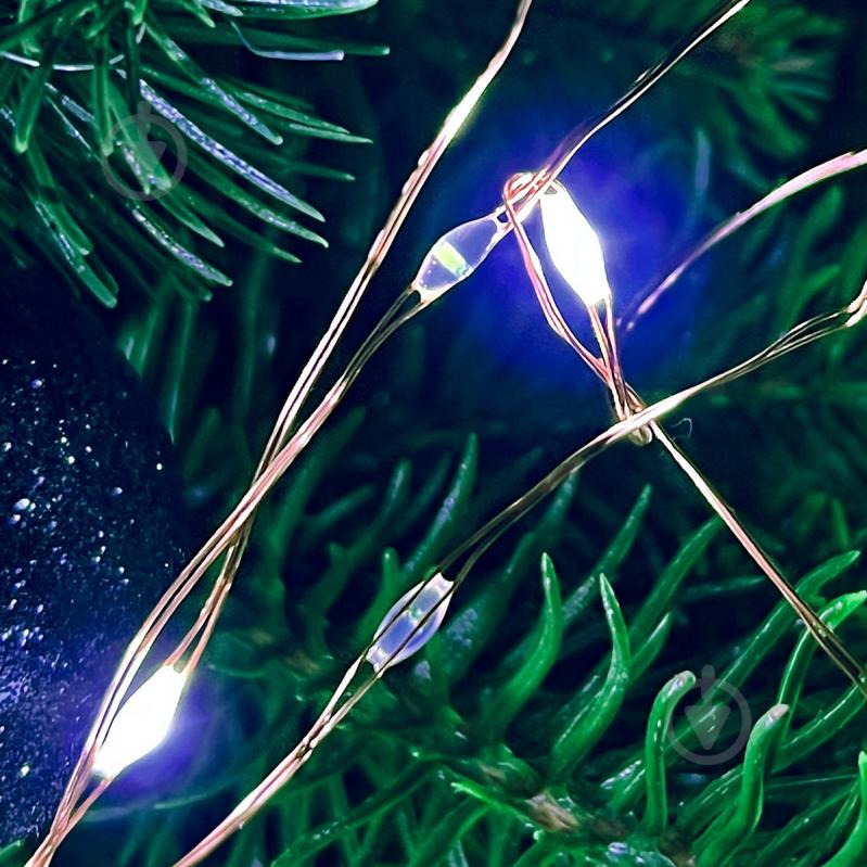 Гірлянда МВМ MY HOME світлодіодна (LED) 100 ламп 13 м (DH-LAMP-05 WHITE) - фото 2