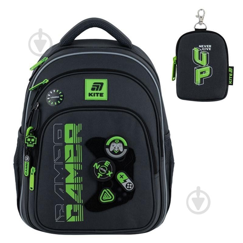Рюкзак KITE Education Gamer K25-763S-2 - фото 1 Рюкзак KITE Education Gamer K25-763S-2 - фото 1