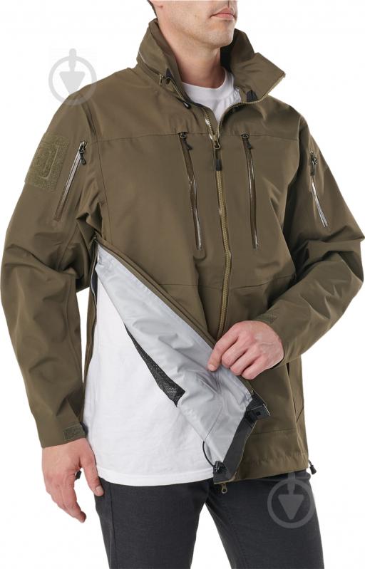 Куртка 5.11 Tactical тактическая Approach Jacket 48331 (192) р.XXXL Tundra - фото 3