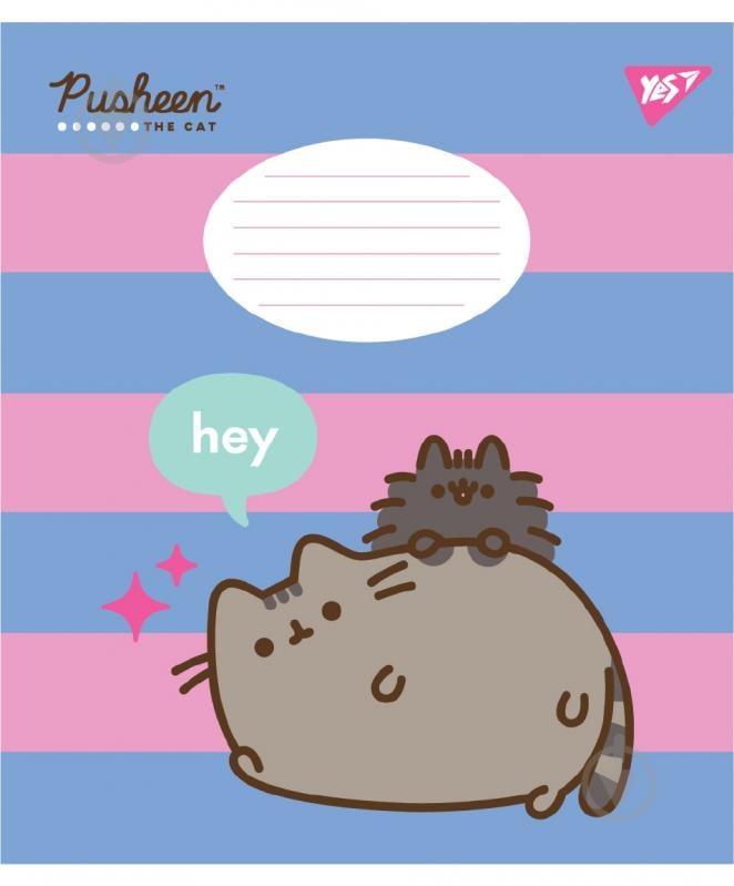 Тетрадь школьная Pusheen The Cat А5 12 листов в клеточку YES - фото 4 Тетрадь школьная Pusheen The Cat А5 12 листов в клеточку YES - фото 4