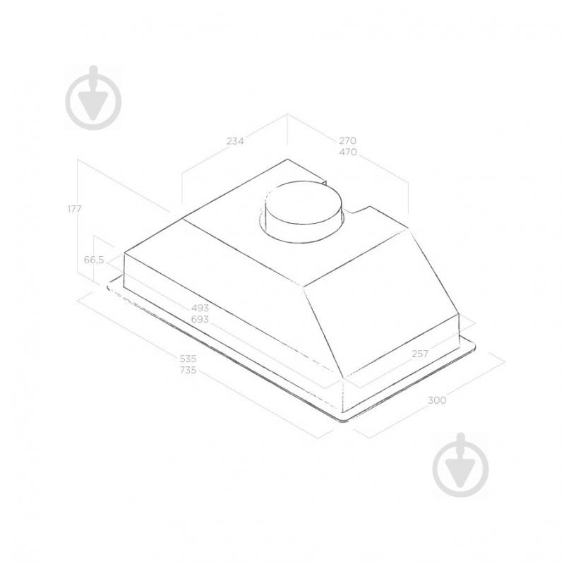 Вытяжка Elica ERA S IX/A/72 - фото 3
