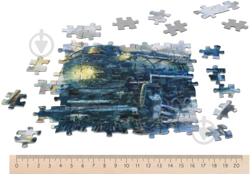 Пазл Same Toy Поїзд в зимовому місті 88008Ut - фото 3