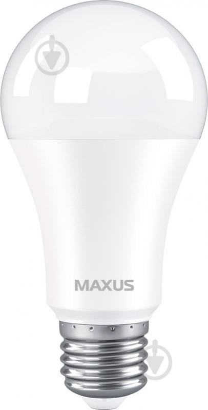 Лампа світлодіодна Maxus 12 Вт A60 матова E27 220 В 3000 К 1-LED-777 - фото 2