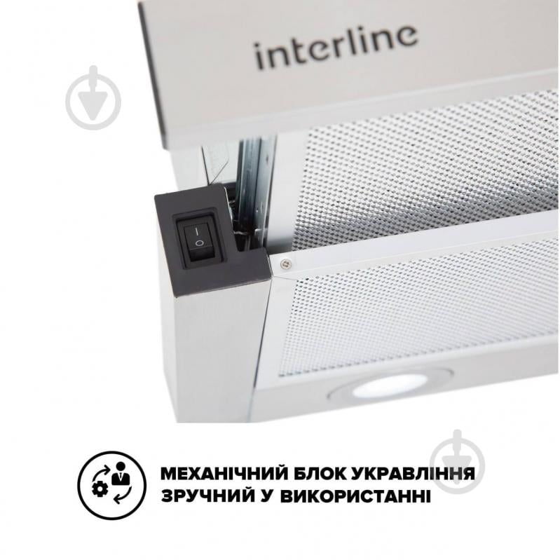 Вытяжка Interline DELI X/S A/60/2/T - фото 3