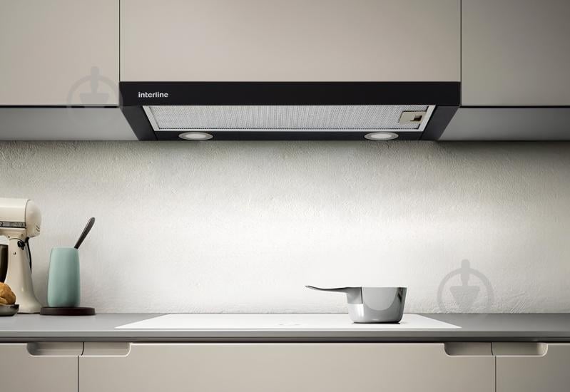 Витяжка Interline DELI BL A/60/2/T - фото 4