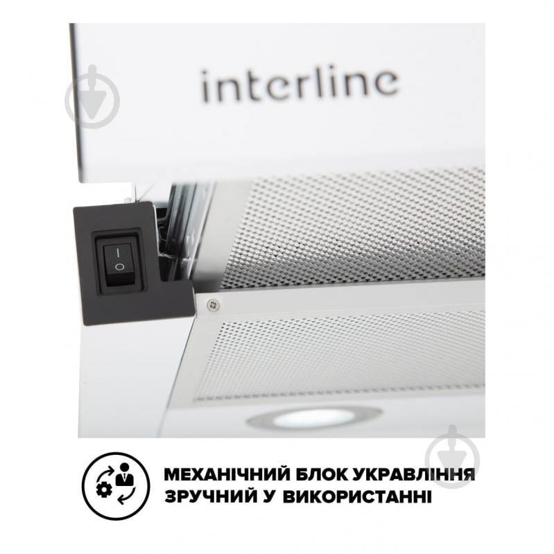 Витяжка Interline DELI WH A/60/2/T - фото 5