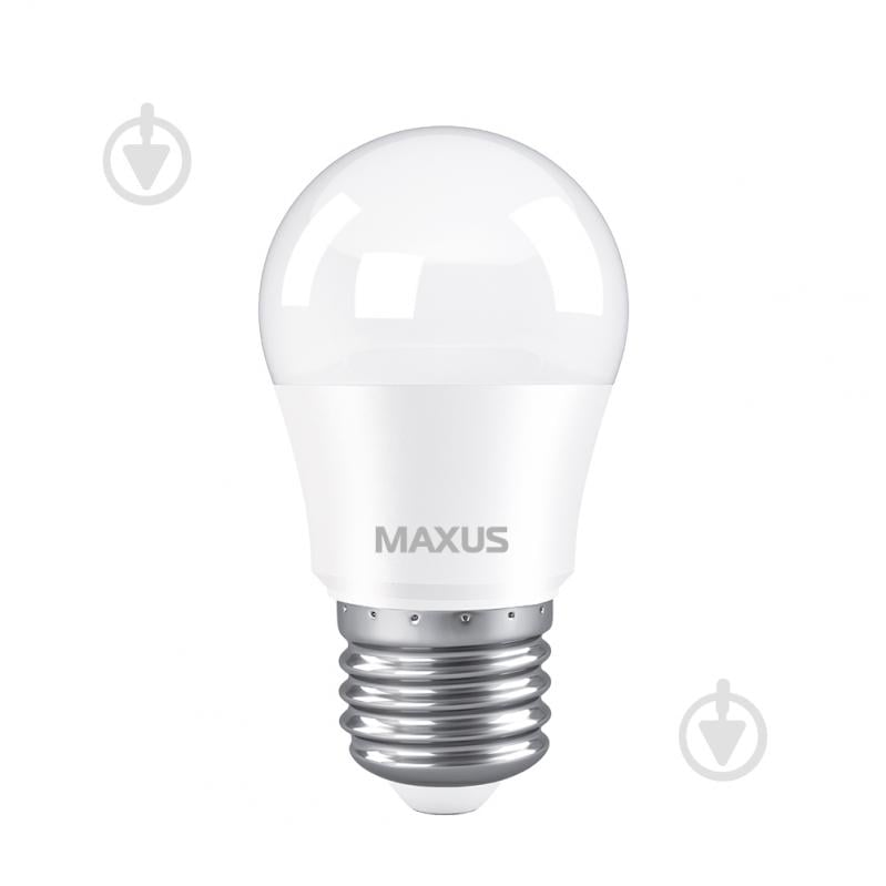 Лампа светодиодная Maxus 5 Вт G45 матовая E27 220 В 4100 К 1-LED-742 - фото 2