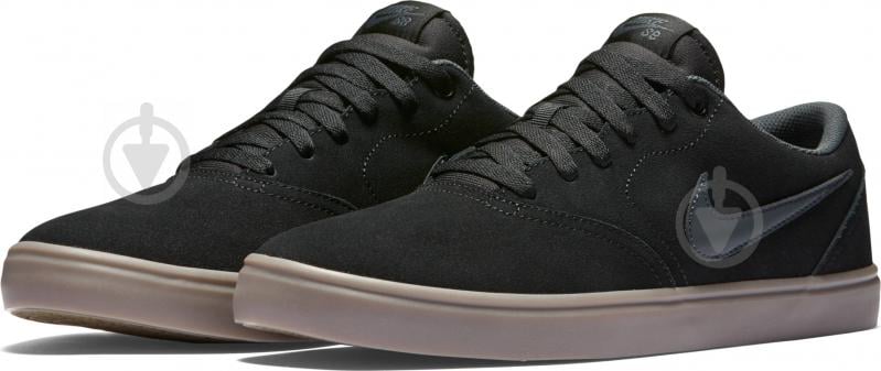 Кроссовки мужские демисезонные Nike SB CHECK SOLAR 843895-003 р.41 черные - фото 2