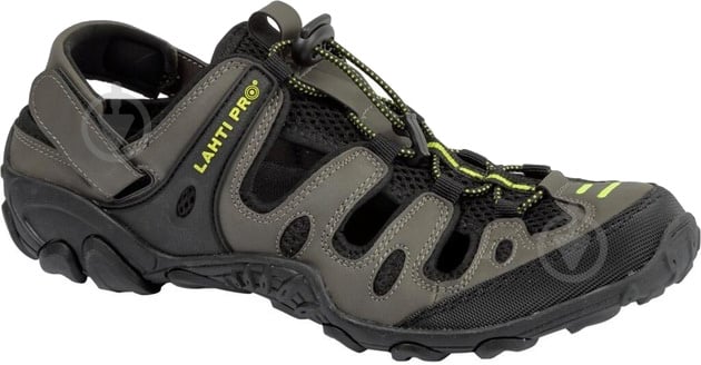 Сандалии Lahti Pro трекинговые р.39 L3060739 черный с зеленым - фото 2 Сандалии Lahti Pro трекинговые р.39 L3060739 черный с зеленым - фото 2