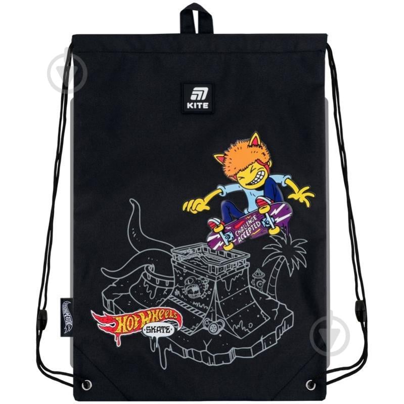 Сумка для обуви KITE 600M-2 Hot Wheels Skate - фото 1