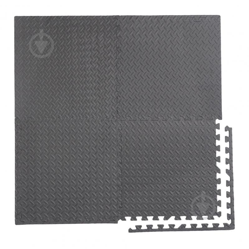 Коврик Cornix 120x120x1 cм Mat Puzzle EVA XR-0072 Black черный - фото 8