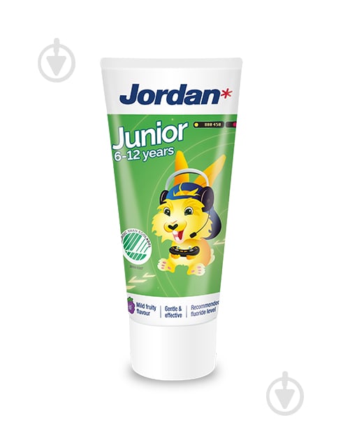 Зубна паста дитяча Jordan Junior 6-12 років 50 мл - фото 3