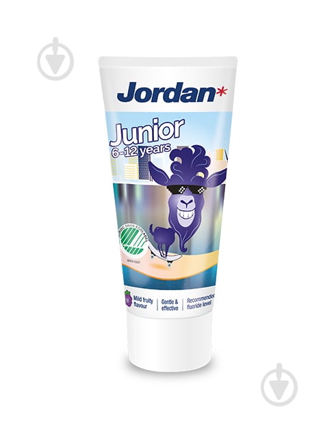 Зубна паста дитяча Jordan Junior 6-12 років 50 мл - фото 2