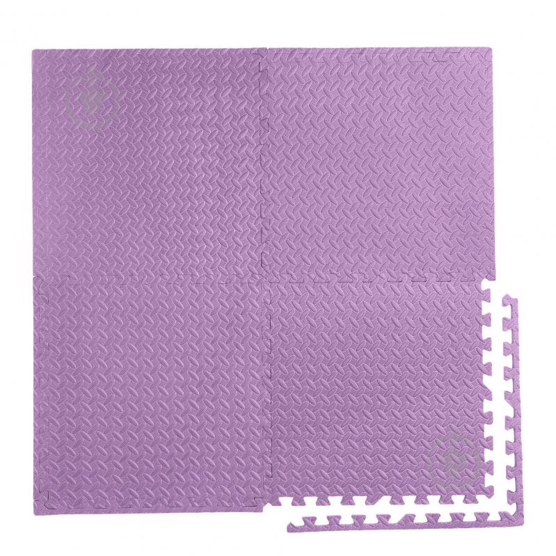 Килимок Cornix 120x120x1 см Mat Puzzle EVA XR-0232 Purple фіолетовий - фото 5