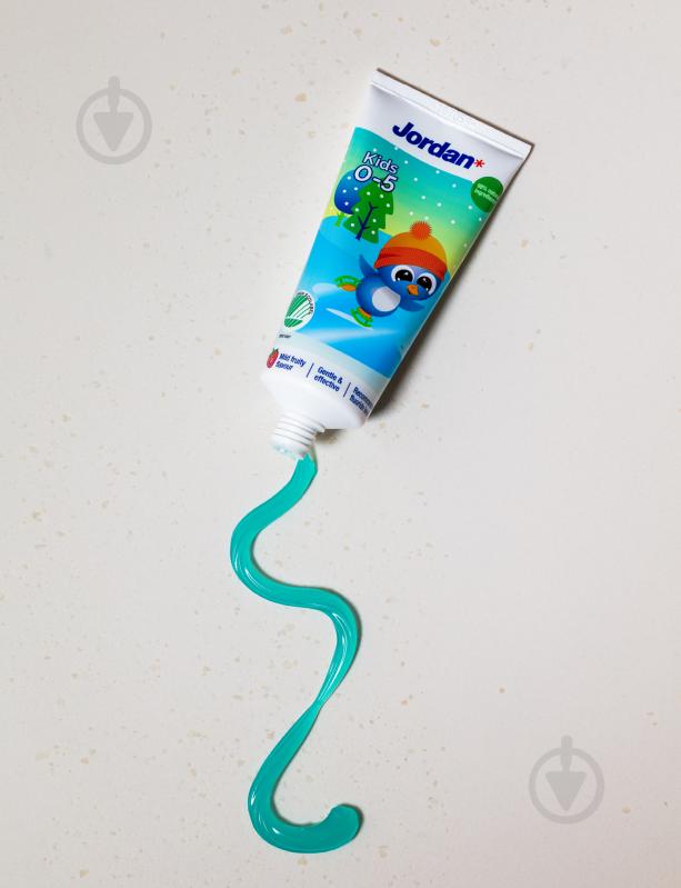 Зубна паста дитяча Jordan Kids 0-5 років 50 мл - фото 10