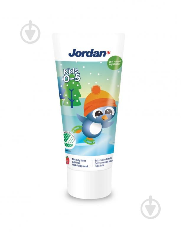 Зубна паста дитяча Jordan Kids 0-5 років 50 мл - фото 1