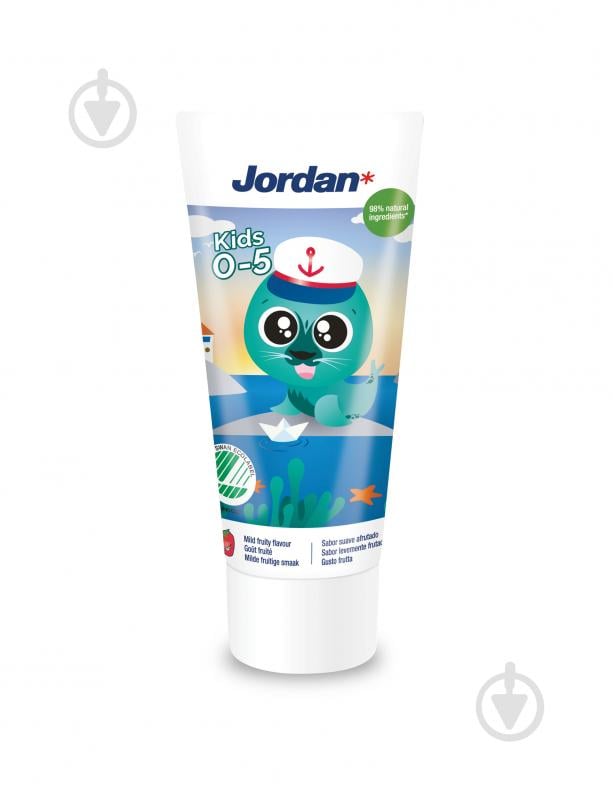 Зубна паста дитяча Jordan Kids 0-5 років 50 мл - фото 3