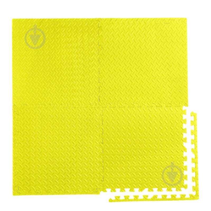 Килимок Cornix 120x120x1 см Mat Puzzle EVA XR-0236 Yellow жовтий - фото 7