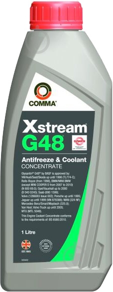 Антифриз COMMA XSTREAM G48 1 л синій - фото 1