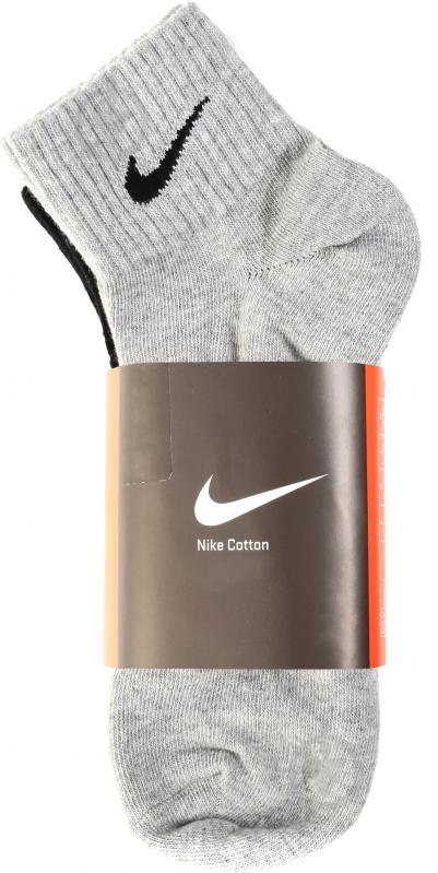 Носки Nike U NK PERF LTWT QT SX4706-901 р.M серый/белый/черный 3 шт. - фото 1 Носки Nike U NK PERF LTWT QT SX4706-901 р.M серый/белый/черный 3 шт. - фото 1