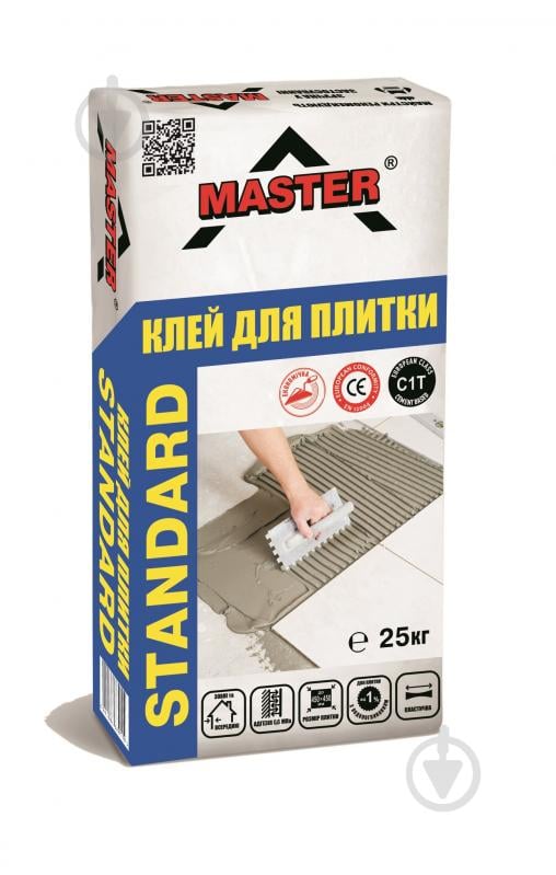 Клей для плитки Master ® "STANDARD" 25 кг - фото 1