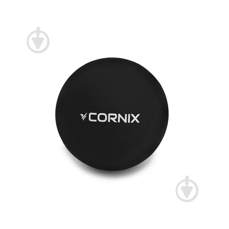 Массажный мяч Cornix Lacrosse Ball 6.3 см XR-0118 Black - фото 1 Массажный мяч Cornix Lacrosse Ball 6.3 см XR-0118 Black - фото 1