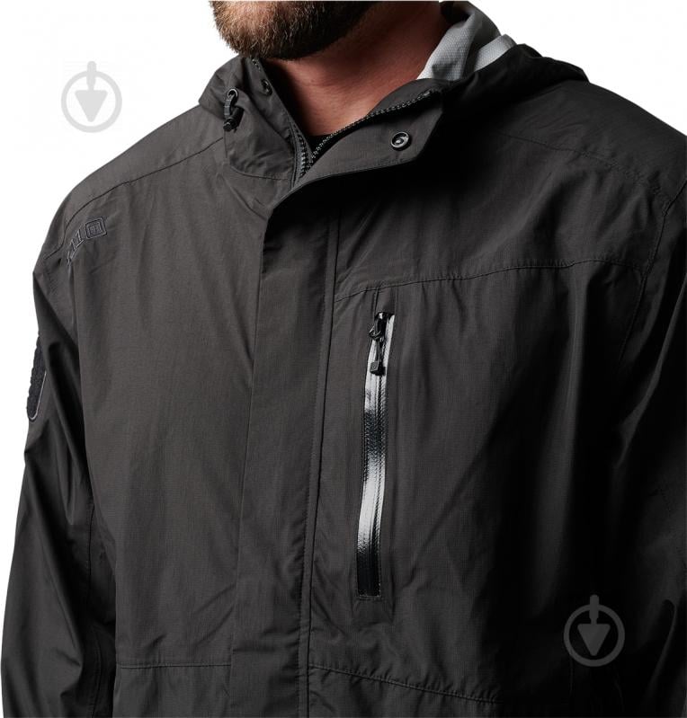 Куртка 5.11 Tactical тактическая Aurora Shell Jacket 48343 (019) р.XXXL Black - фото 4