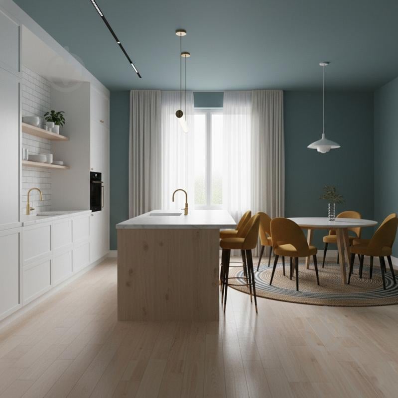 Фарба керамічна MAGNAT PRO Ceramic Superior 7 шовковистий мат NCS S 5005-B20G 9 л - фото 3 Фарба керамічна MAGNAT PRO Ceramic Superior 7 шовковистий мат NCS S 5005-B20G 9 л - фото 3