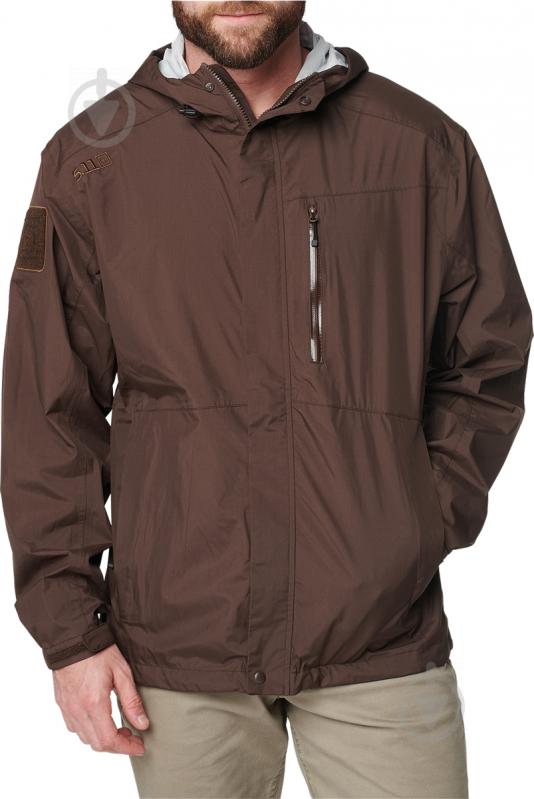 Куртка 5.11 Tactical тактична Aurora Shell Jacket 48343 (108) р.XXL Brown - фото 1