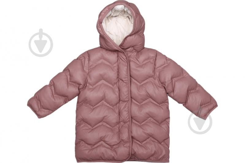 Куртка-пуховик для дівчаток Luna Kids р.130 блідо-рожевий NCYAJ49779A 01 - фото 1