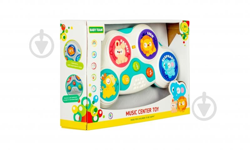 Іграшка музична Baby Team Музичний центр 8656 - фото 4 Іграшка музична Baby Team Музичний центр 8656 - фото 4