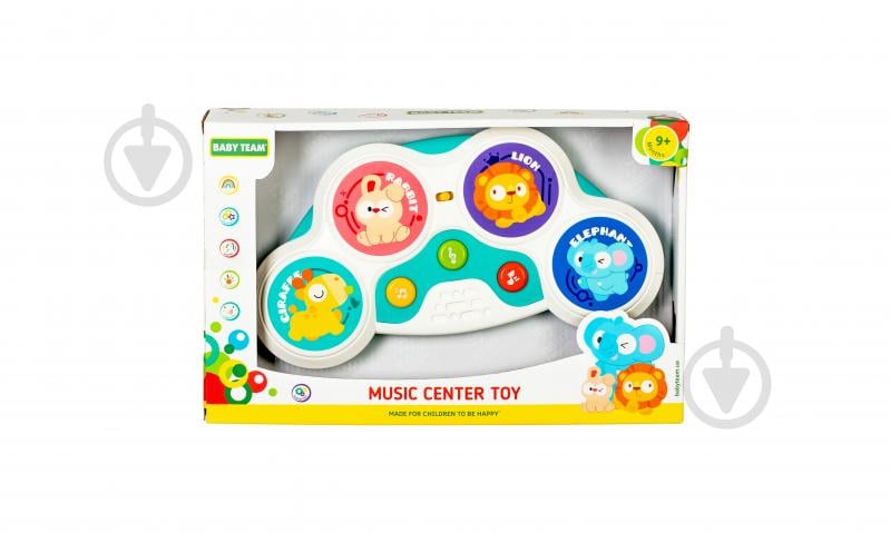 Іграшка музична Baby Team Музичний центр 8656 - фото 5 Іграшка музична Baby Team Музичний центр 8656 - фото 5