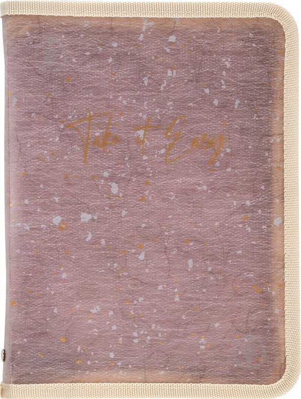 Папка на молнии объемная А4+ Shade Violet Axent - фото 1