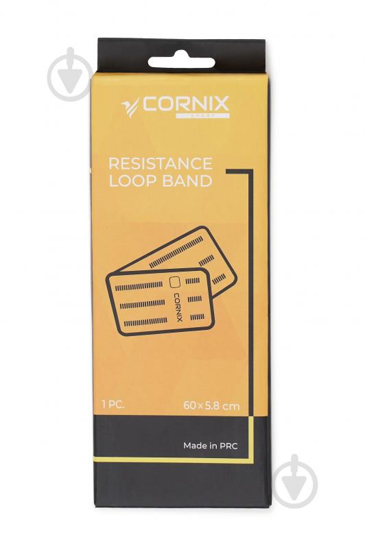 Резинка для фитнеса Cornix из ткани Cornix Loop Band 14-18 кг XR-0140 черный - фото 4