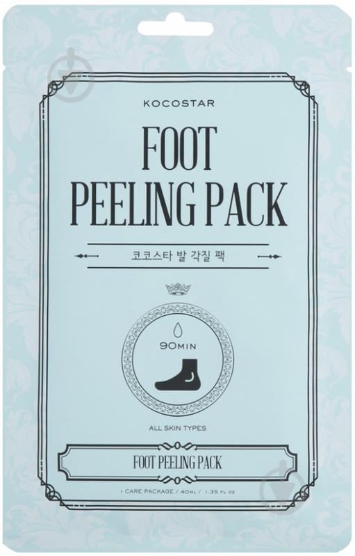 Маска для ног для ног Kocostar Foot Moisture Pack Mint 2 шт. - фото 1