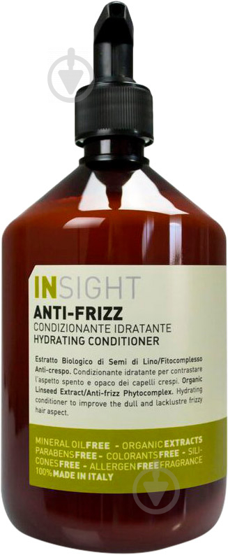 Кондиционер Insight Anti-Frizz Увлажняющий для всех типов волос 500 мл - фото 1