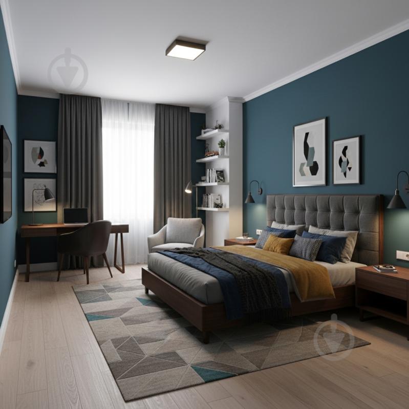 Фарба керамічна MAGNAT PRO Ceramic Superior 7 шовковистий мат NCS S 5030-B10G 4,5 л - фото 5