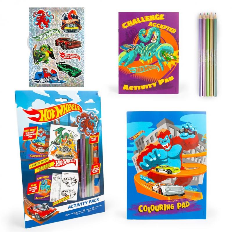 Набор для творчества Hot Wheels 60-0033 - фото 3 Набор для творчества Hot Wheels 60-0033 - фото 3