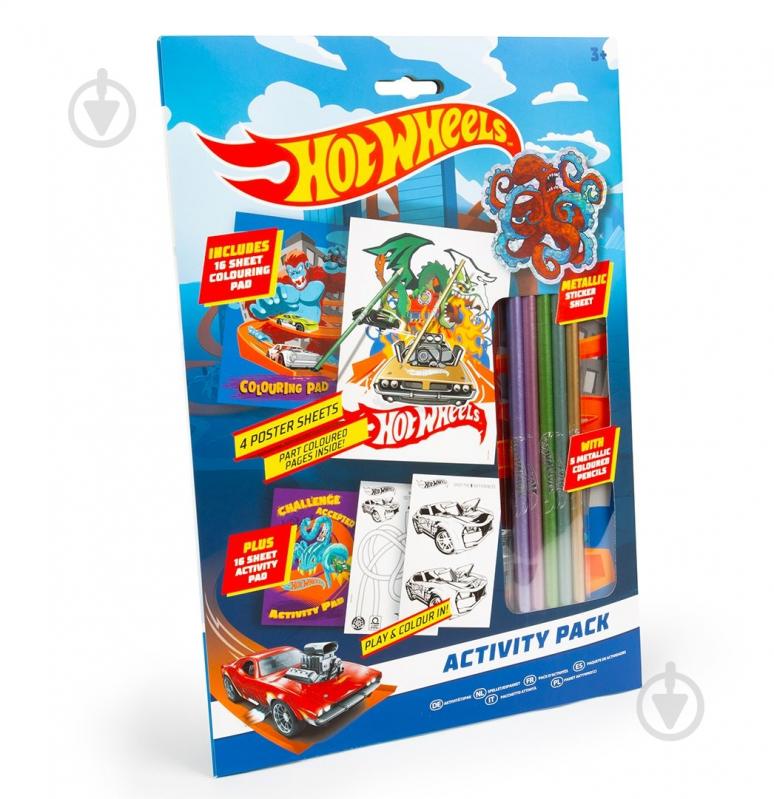 Набор для творчества Hot Wheels 60-0033 - фото 1 Набор для творчества Hot Wheels 60-0033 - фото 1