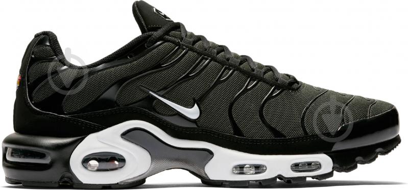 Кроссовки мужские демисезонные Nike AIR MAX PLUS 852630-031 р.40,5 черные - фото 1