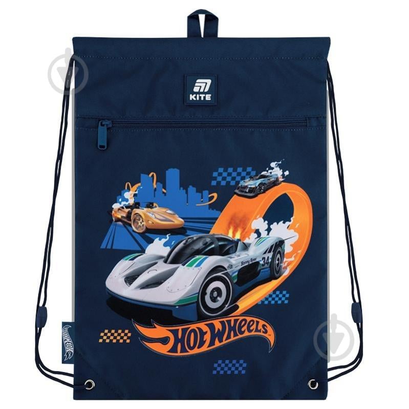 Сумка для обуви KITE 601M-3 Hot Wheels - фото 1 Сумка для обуви KITE 601M-3 Hot Wheels - фото 1