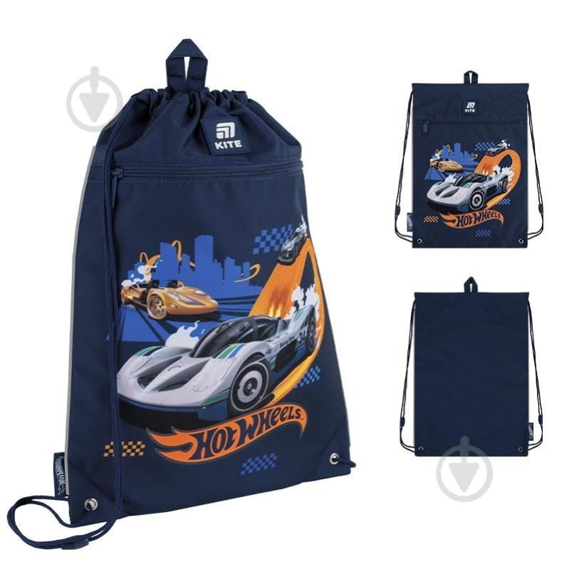 Сумка для обуви KITE 601M-3 Hot Wheels - фото 3 Сумка для обуви KITE 601M-3 Hot Wheels - фото 3