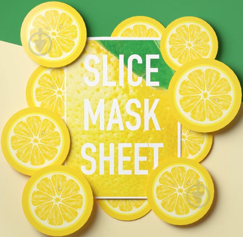 Маска для обличчя Kocostar Slice Mask Sheet Lemon 20 мл 12 шт. - фото 1