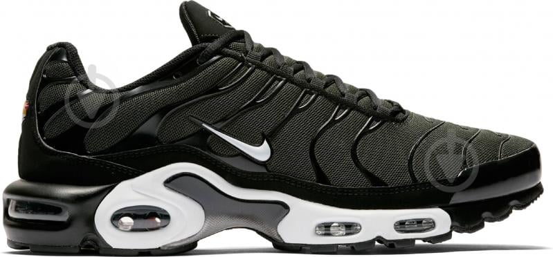 Кросівки чоловічі демісезонні Nike AIR MAX PLUS 852630-031 р.44 чорні - фото 1