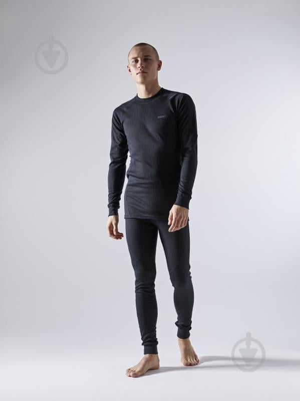 Комплект термобелья Craft CORE DRY BASELAYER SET M 1909707-999000 р.S черный - фото 9